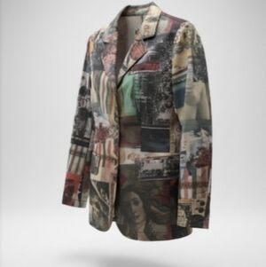 Vintage Moschino "Birth of Venus" Blazer Jacket